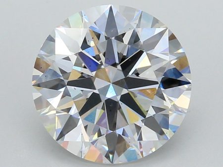 4.08 Carat Round Cut Lab-Created Diamond Discount