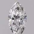 0.51 Carat Marquise Cut Lab-Created Diamond For Sale