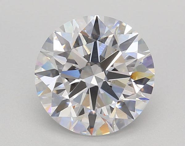 3.02 Carat Round Cut Lab-Created Diamond Online Sale