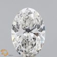 1.02 Carat Oval Cut Lab-Created Diamond Hot on Sale