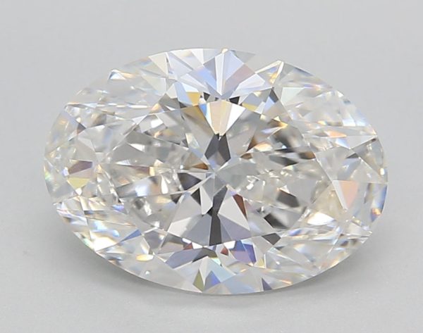 3.02 Carat Oval Cut Lab-Created Diamond Fashion