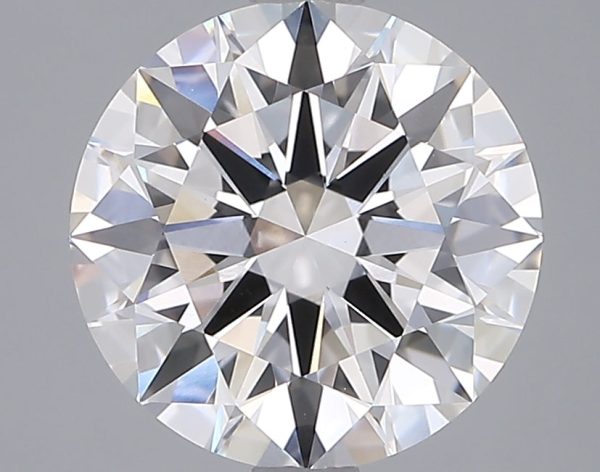 3.06 Carat Round Cut Lab-Created Diamond Online Sale