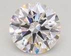 2.96 Carat Round Cut Lab-Created Diamond Sale