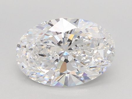 2.60 Carat Oval Cut Lab-Created Diamond Cheap