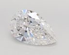 3.08 Carat Pear Cut Lab-Created Diamond Discount