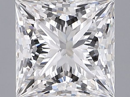 1.55 Carat Princess Cut Lab-Created Diamond Hot on Sale