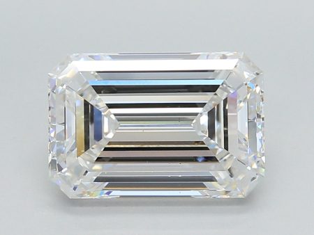 4.08 Carat Emerald Cut Lab-Created Diamond Online Sale