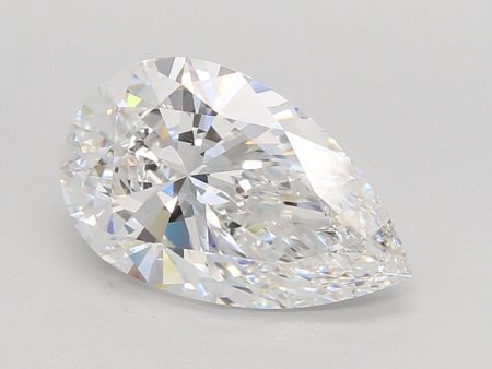 2.51 Carat Pear Cut Lab-Created Diamond For Cheap