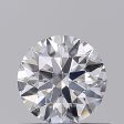 0.52 Carat Round Cut Lab-Created Diamond For Discount