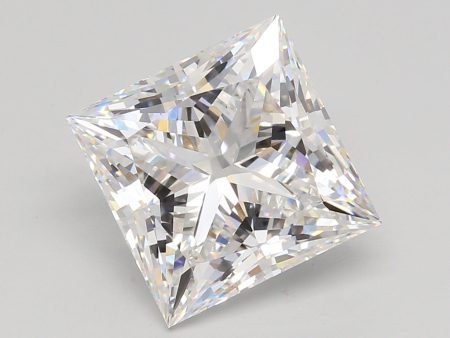 5.90 Carat Princess Cut Lab-Created Diamond Supply