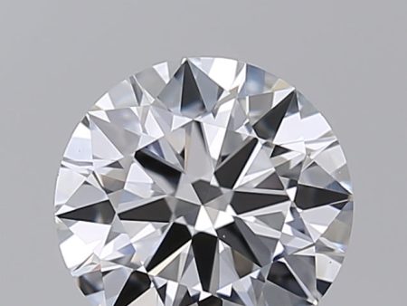 0.74 Carat Round Cut Lab-Created Diamond For Sale