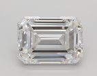 3.00 Carat Emerald Cut Lab-Created Diamond For Sale