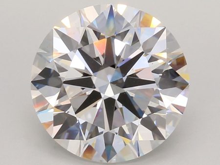 5.03 Carat Round Cut Lab-Created Diamond Hot on Sale