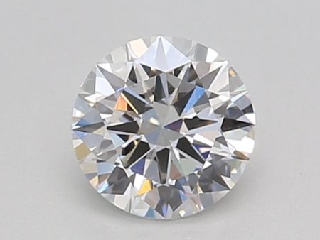 0.59 Carat Round Cut Lab-Created Diamond For Sale