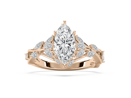 Marquise Vintage Engagement Ring Online Sale