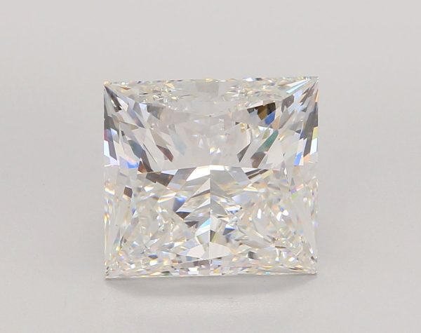 6.04 Carat Princess Cut Lab-Created Diamond Hot on Sale