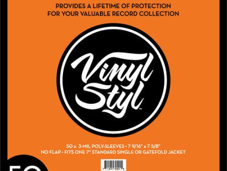 Vinyl Styl - 7  Outer Sleeves (50) Fashion