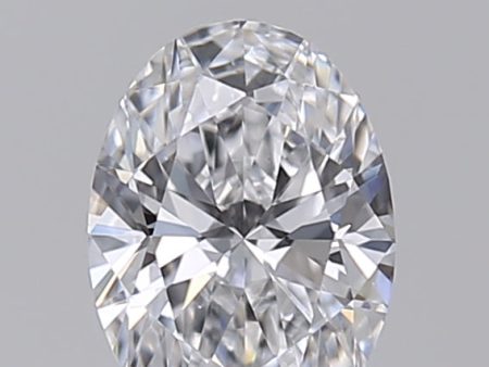 0.50 Carat Oval Cut Lab-Created Diamond on Sale