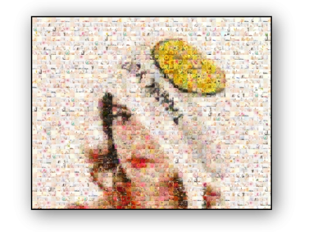 Photo Mosaic Canvas Print on Sale