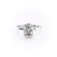 The Eleanor Set With A 2.5 Carat Oval Moissanite Online