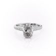 The Cameron Set With A 4 Carat Oval Moissanite For Discount