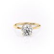 The Sandra Set With A 4.5 Carat Round Moissanite Supply