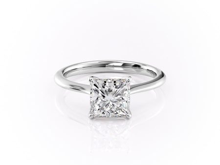 The Katelyn Set With A 1.5 Carat Princess Moissanite Online now