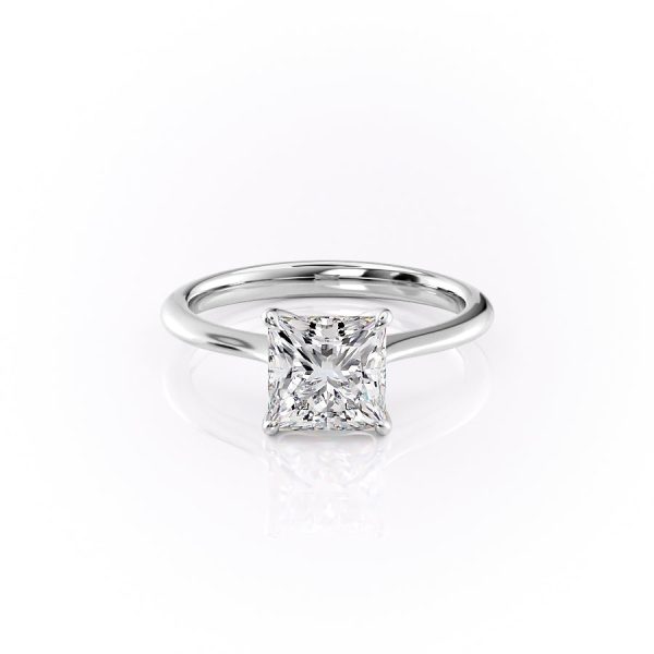 The Katelyn Set With A 1.5 Carat Princess Moissanite Online now